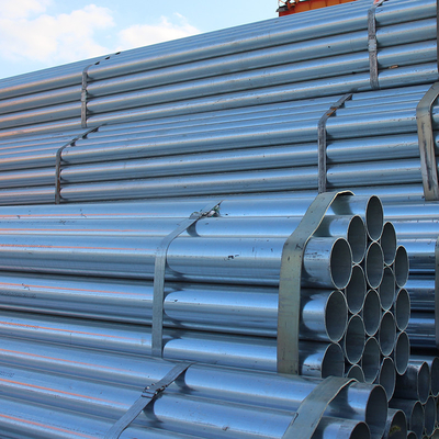 Tubo de acero galvanizado redondo sin costura ASTM A106 Sch 40 ERW GI