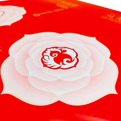 SR. Grade Steel Tin Plate Pantone Printing Flower ETP imprimió la hoja
