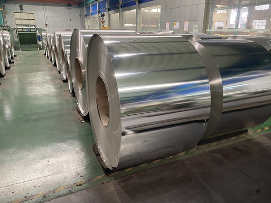 La bobina de acero electrolítica en frío de la hoja de la hojalata para leche en polvo conserva 0.25m m EN10202