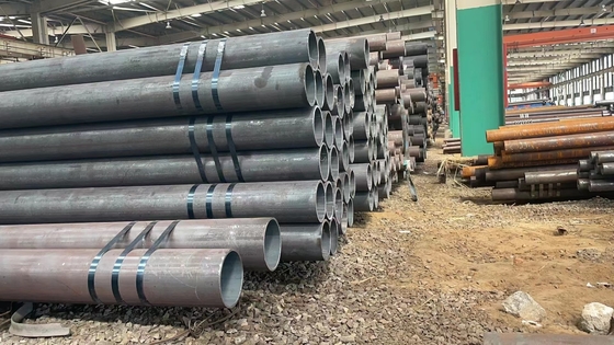Paquete redondo inconsútil 12meters del mar de las tuberías de acero de la aleación de ASTM A106
