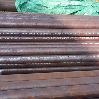 Longitud de 8163 de la aleación tuberías de acero inconsútil del carbono el 12m o modificado para requisitos particulares
