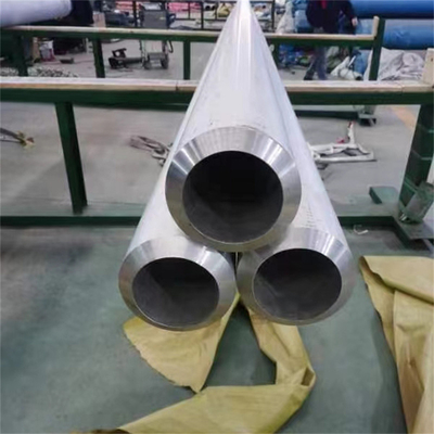 tubo flúido de acero inoxidable inconsútil 304L de 100m m con la inspección y la prueba hidrostática