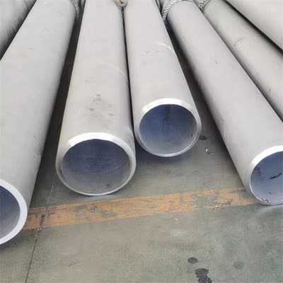 tubo flúido de acero inoxidable inconsútil 304L de 100m m con la inspección y la prueba hidrostática