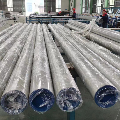 inspección de acero inoxidable de la superficie del tubo 12m m del intercambio de calor del 12m y prueba hidrostática