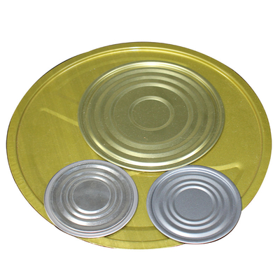 Diámetro de acero Tin Bottom de Tin Can Lids 153m m de la hojalata del envasado de alimentos 0.14m m