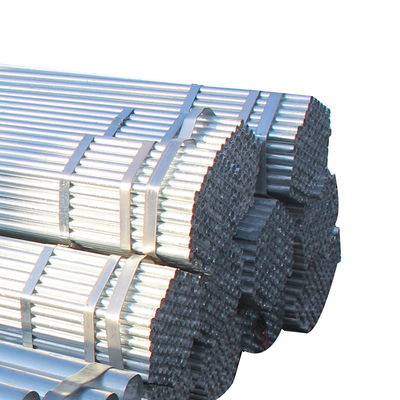 El tubo de acero galvanizado estructural de decapado / andamio tubo galvanizado 6 metros/5,8 metros
