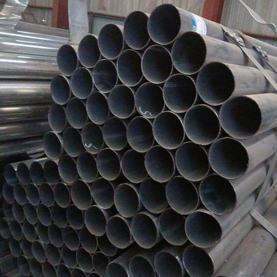 Escafandra de acero galvanizado tubo redondo sumergido en caliente Gi Galvan para construcción
