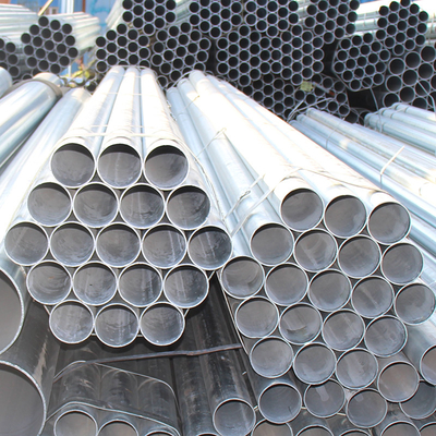 Peluquería de acero galvanizado soldado sin costura ERW Sch 40 80 tubo de carbono 6M