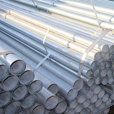 Peluquería de acero galvanizado soldado sin costura ERW Sch 40 80 tubo de carbono 6M
