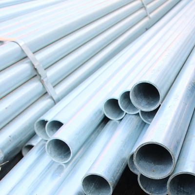Tubo de acero galvanizado redondo sin costura ASTM A106 Sch 40 ERW GI