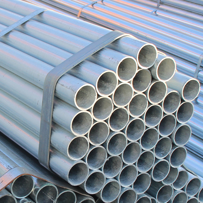 Tubo y tubería de acero galvanizado por inmersión en caliente 1 mm-20 mm para construcción