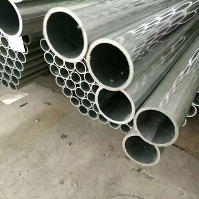 SS400 DN40 DN50 soldado con autógena 0.4m m galvanizó las tuberías de acero