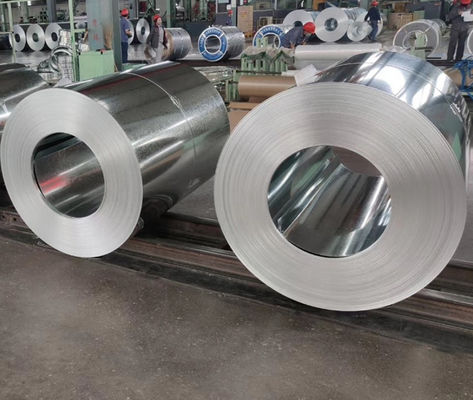 Astm en frío 304 bobinas de acero galvanizadas sumergidas calientes cubre con cinc revestido