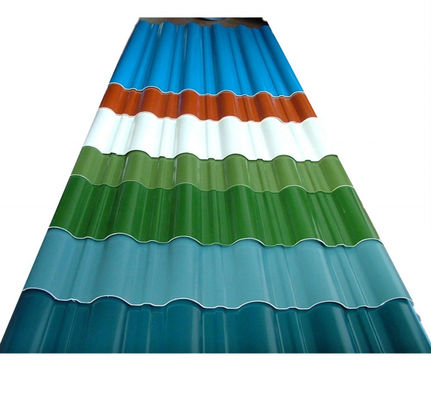 Az70 G550 galvanizó las hojas de acero cubre grueso del material 0.16-1.6m m