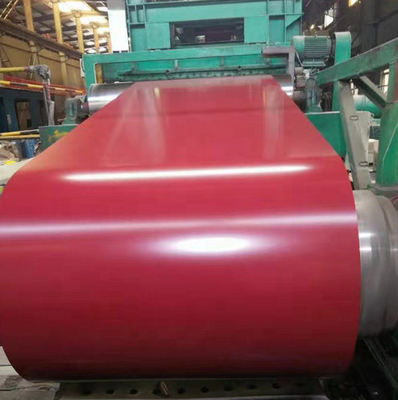 Ppgi cubierto color galvanizó la bobina de acero para el material de construcción