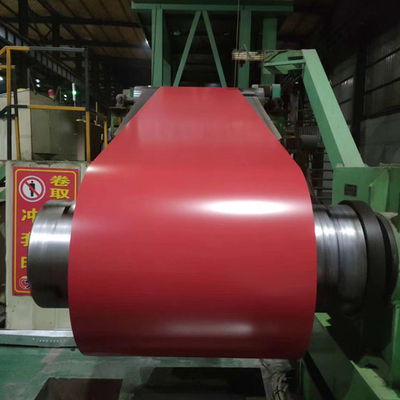Cubrir Z30 pre pintó color galvanizado de la hoja de acero cubrió bobinas del metal