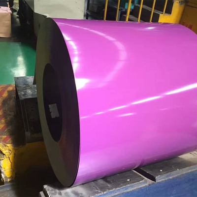 El color cubrió el indicador de acero de acero 8 Ton Coil Weight de la bobina 26 de Ppgi del hierro