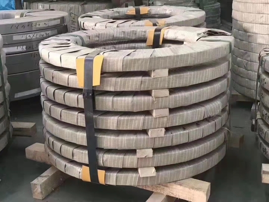 Tiras de acero galvanizadas 65m m de la bobina del soldado enrollado en el ejército del grueso G20 para hacer los tubos