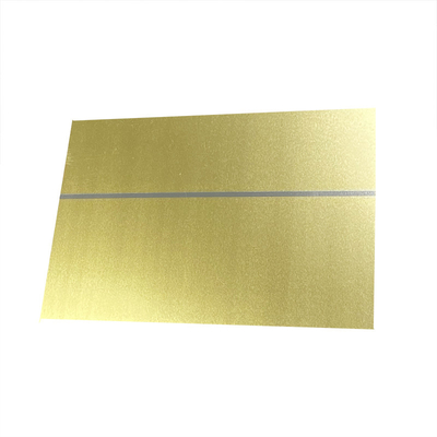 Modere la placa de la hojalata de Tin Plate Metal Sheet Electrolytic del color del oro 3 para las latas de la comida